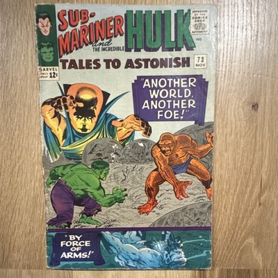 Marvel Comics Tales to Astonish #73 Hulk Sub-Mariner (1965)