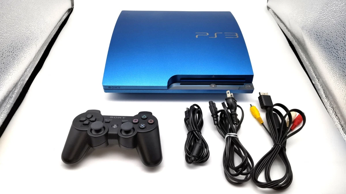 Sony PlayStation 3 Blue Consoles for sale | eBay