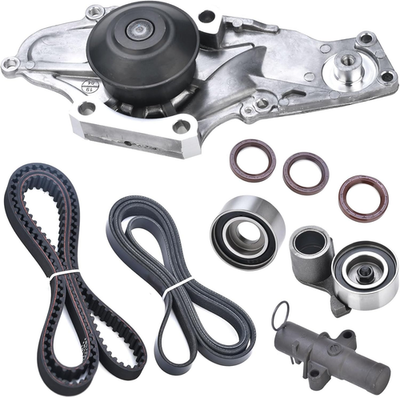 #ad #ad Timing Belt Kit with Water Pump Compatible Honda Accord Crosstour Odyssey Pilot $124.35