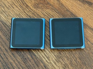 LOT 2 Apple iPod Nano 6th Generation Blue READ