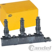 Hella ZÜNdspule ZÜNdmodul 5-POLIG Passend FüR 1.0 3-Zyl. Opel Agila A Corsa C