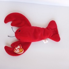 McDonald  s 1999 Ty Teenie Beanie Pinchers the Lobster 5 Sealed
