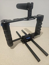 Neewer Film Making Camera Video Cage Kit Top Handle Grip Shoe Mount Shoe Mount