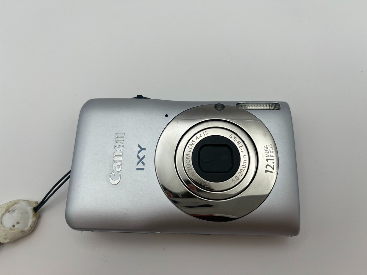 Canon IXY 200F Digital Camera Silver From Japan – Screen Line on