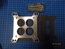 4 Bbl Edelbrock Holley Carburetor To Small 4 Bbl Rochester Manifold Adapter