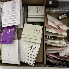 10 Women s Perfume Sample vials Set Travel Lot New in Cards