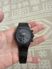 Men’s Black Metal Watch