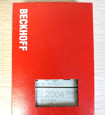 NEW BECKHOFF EL2004 ETHERCAT TERMINAL 4-CHANNEL DIGITAL OUTPUT MODULE EL2004