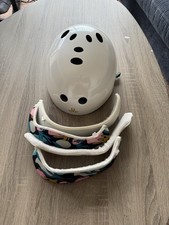 Triple Eight Skateboarding/BMX/Skating helmet -Rare Floral Design