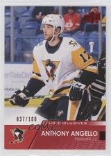 2021-22 Upper Deck AHL Exclusives 37/100 Anthony Angello #42 s3e