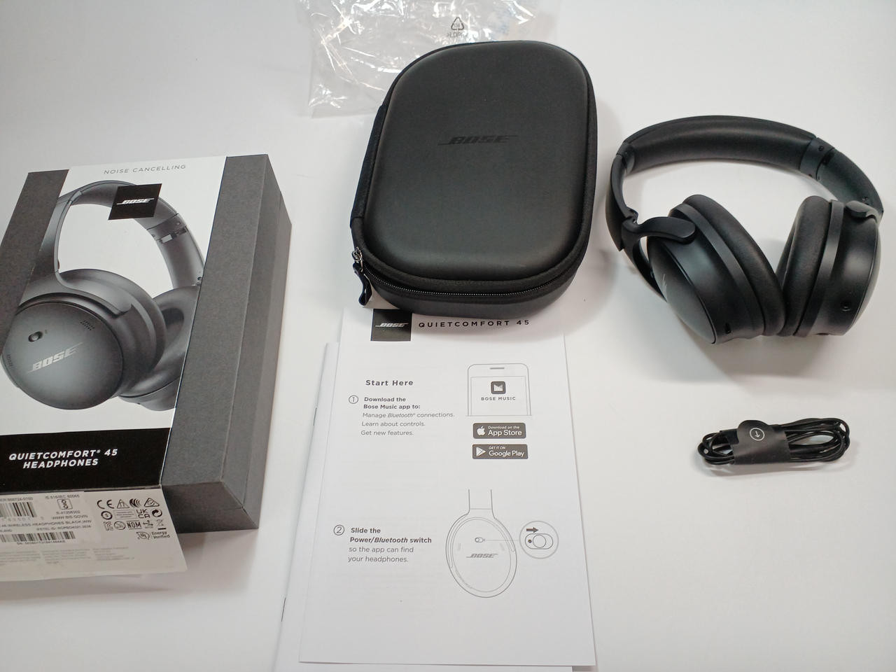 Bose QuietComfort 45 Wireless Headphones from Japan