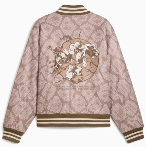 PUMA CNY Year Of The Snake $330 Faux Snakeskin Boxed Jacket 629418 97 MEDIUM M image 9