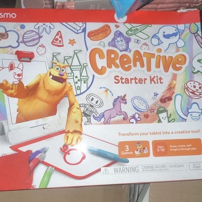 Osmo Creative Starter Kit 3 Games for iPad, Ages 5-10, Age Level 8-11