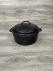 Wagner Ware Cast Iron Dutch oven #1268 w/Dome Lid