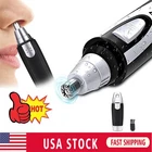 Hot Men Nose Ear Face Neck Eyebrow Hair Mustache Beard Trimmer Shaver Clipper