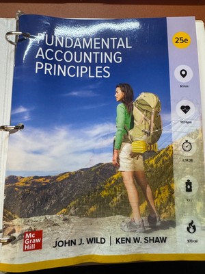 Fundamental Accounting Principles - 25th Edition - McGraw Hill