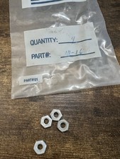Lot Of 4 Vintage Binks 41-16 Hex Nuts Nos Spray Gun Parts