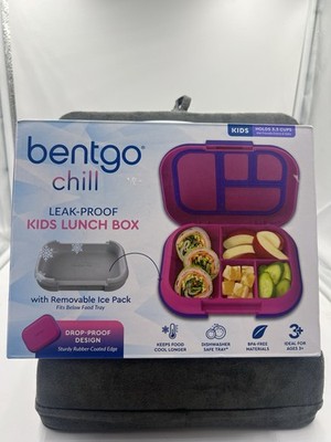 NIB Bentgo Chill Leak Proof Kids Lunch Box Removable Ice Pack Dishwasher Safe