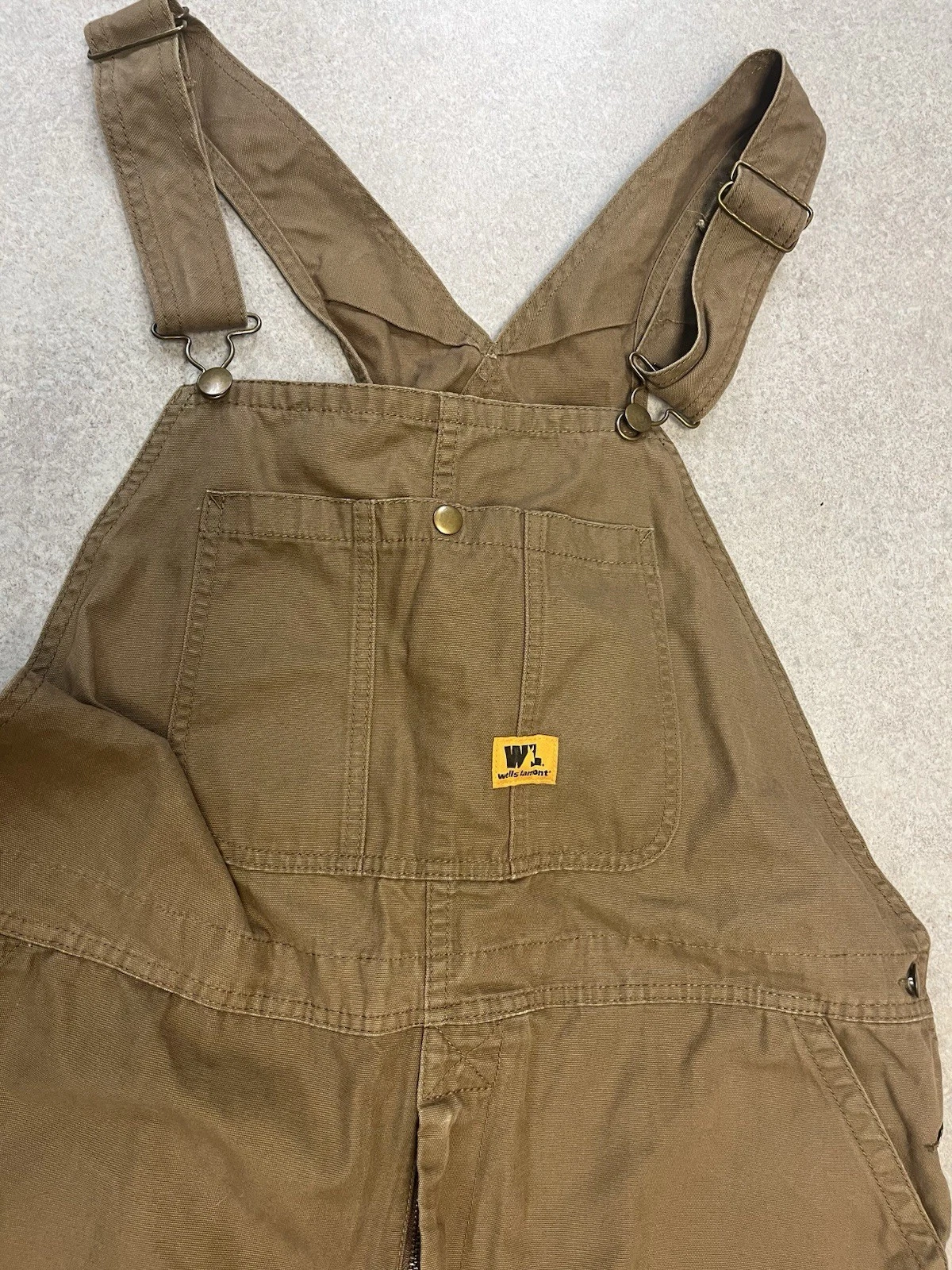 Wells Lamont Brown Duck Bib Overalls Mens 2XL Heavyweight Workwear Preowned
Opens in a new window or