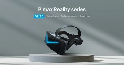 Pimax Crystal All-in-One-System VR-Brille - Schwarz