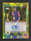 2024-25 Topps Chrome UEFA Lamine Yamal #FSA-LY Gold Lava Future Stars Auto /50