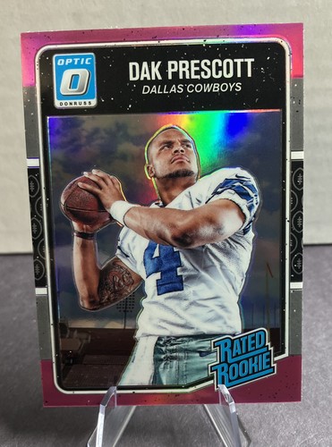 Dak Prescott [Pink] #162 2016 Panini Donruss Optic card