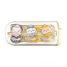 Marimocraft Chiikawa Pull-Out Lid Trio Set Fairy Flower