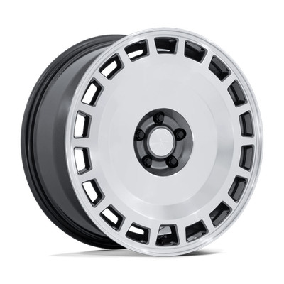19x10.5 Rotiform Wheels RC213 Zbf Anthracite W/ Machined Face 5x112 Rims (1pc)