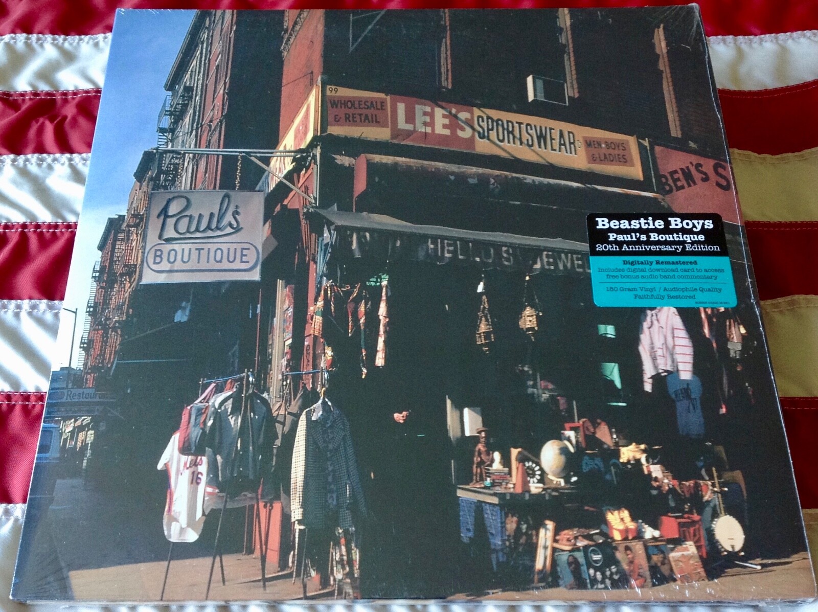 BEASTIE BOYS PAUL'S BOUTIQUE 20TH ANNIVERSARY SEALED 09 VINYL