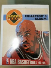 Carte NBA Upper Deck "Collector's Album" serie 1 e 2 dal 1994-95