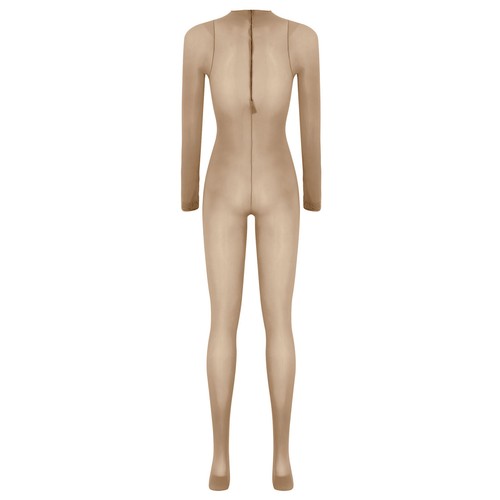 Body de mujer regular/sin entrepierna bodystocking brillante mono entrepierna abierta - Imagen 44 de 122