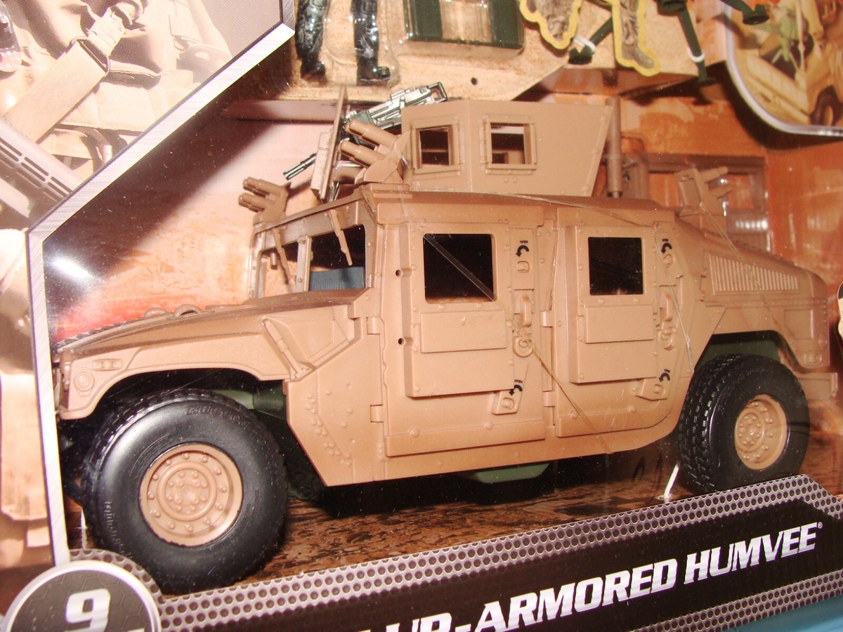 1/18 BBI Elite Force U.S Army M1114 Up- Armored Humvee Military