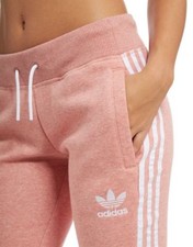 MED / LARGE adidas Women's Slim Fit CALIFORNIA SWEATPANTS pink UK16-US12 1AVL