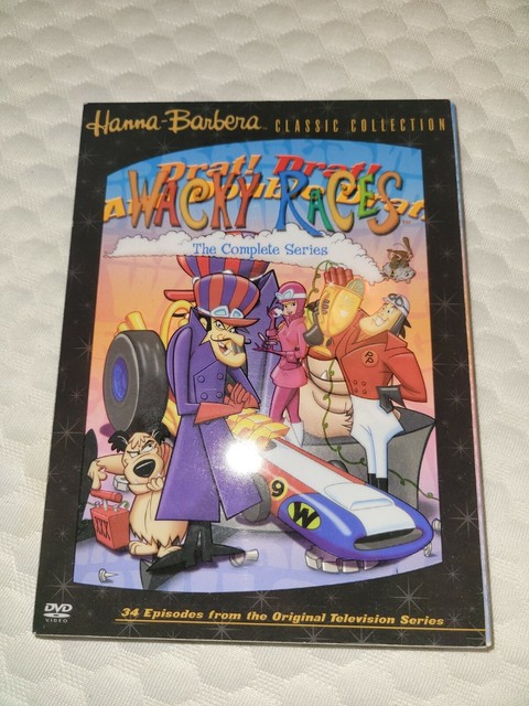 Wacky Races - The Complete Series (DVD, 2004, 3-Disc Set) for sale
