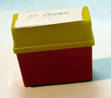 Kodakchrome storage box plastic kodak slide