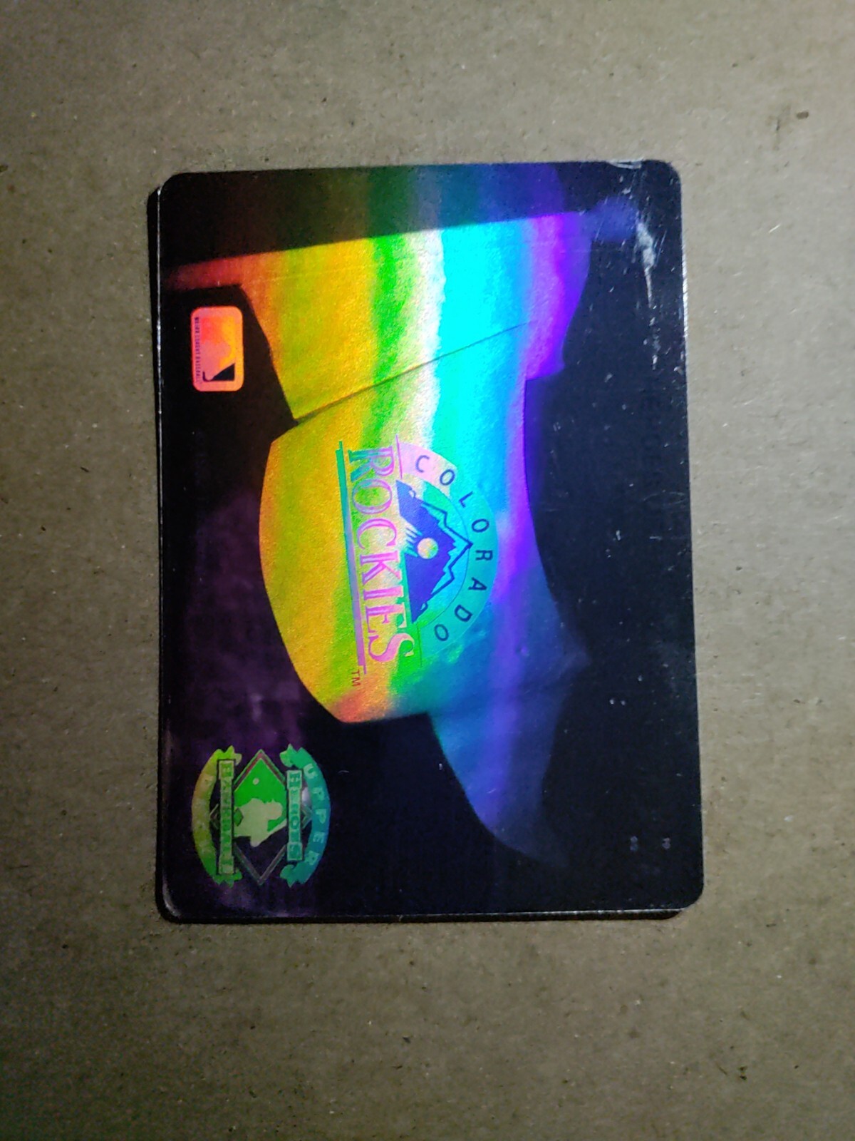 1992 Upper Deck Heroes of Baseball Hologram Colorado Rockies ex free shipping