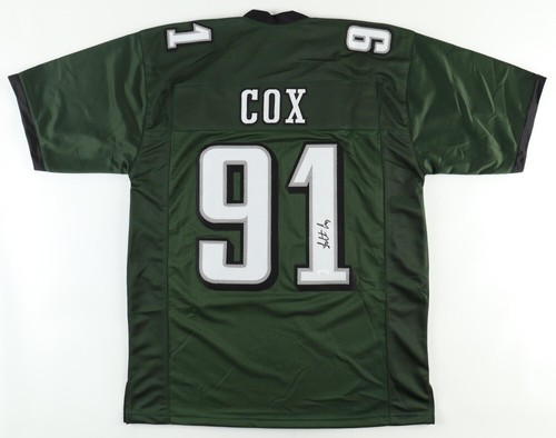 Fletcher Cox PHILADELPHIA EAGLES Signed Autographed Pro Style Custom Jersey - Foto 1 di 3