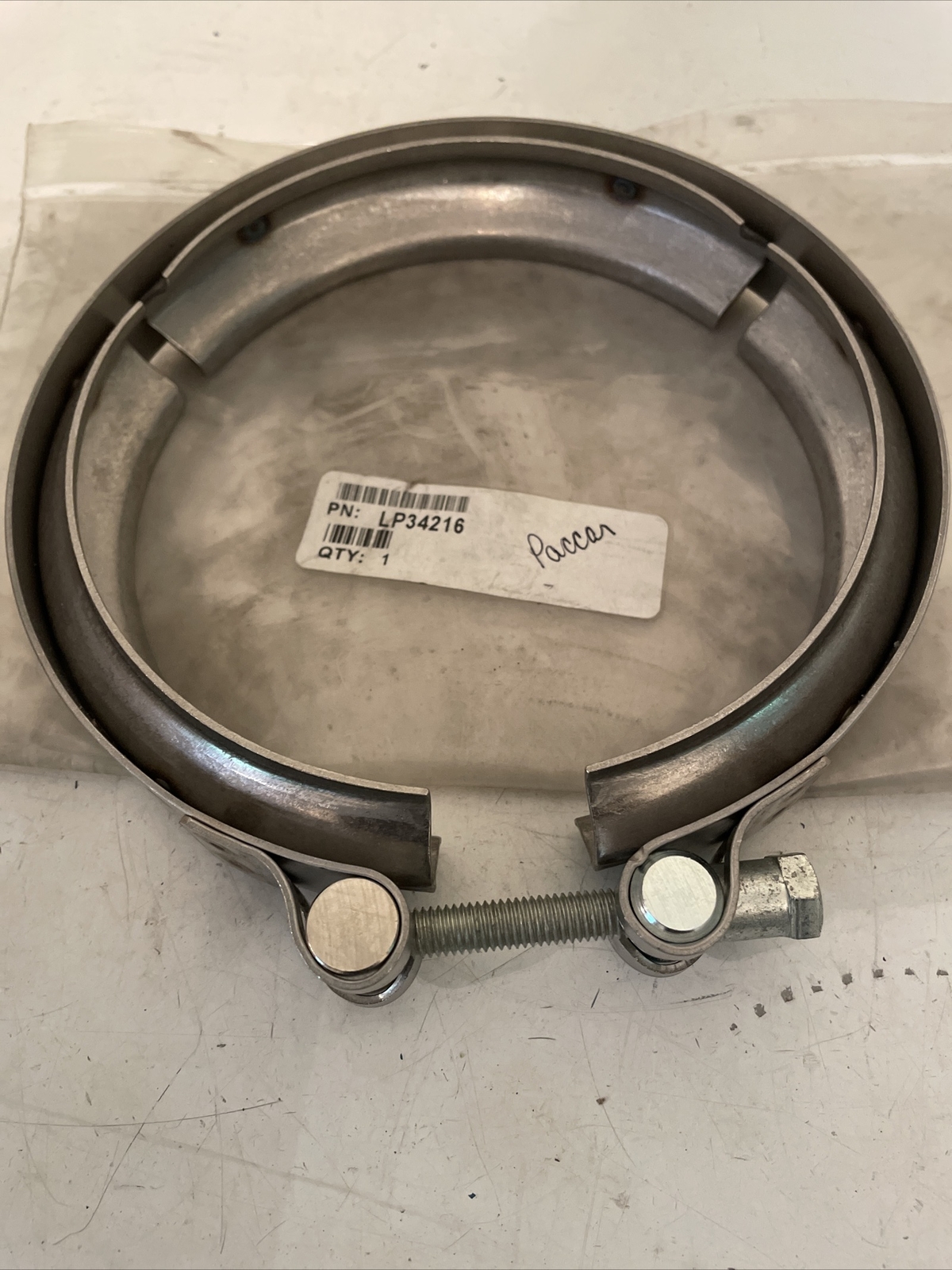 GENUINE PACCAR V-CLAMP LP34216 5