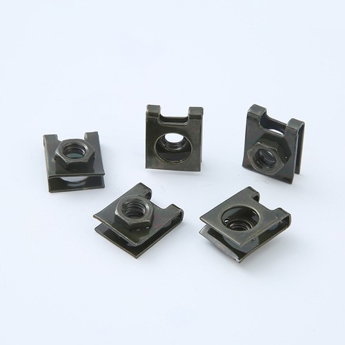 10 Set Car Moped Cover Screw Bolt and U Type Clip with Nut M6 6mm M6X16 Trim - Bild 8 von 12