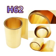 Brass Sheet Foil Plate Metal Coil 0.01-1mm Thick  10-300mm Width  1M Length