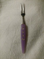 Vintage COLLECTIBLE SOUVENIR FORK STATE OF IDAHO  3 IN SILVERWARE 