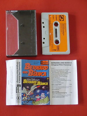 MC KASSETTE - BERNARD UND BIANCA DISNEYLAND MARCATO SONDERFOLGE