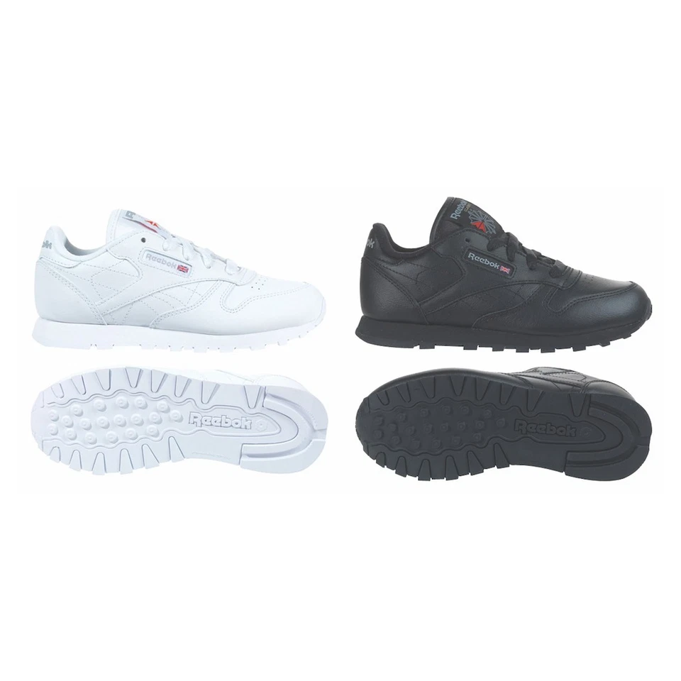 Reebok Classic Leather Leder Kinder Damen Sneaker weiß schwarz 50149 50151