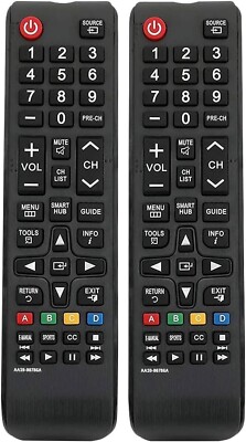 2 Replacement TV Remotes for All Samsung TVs