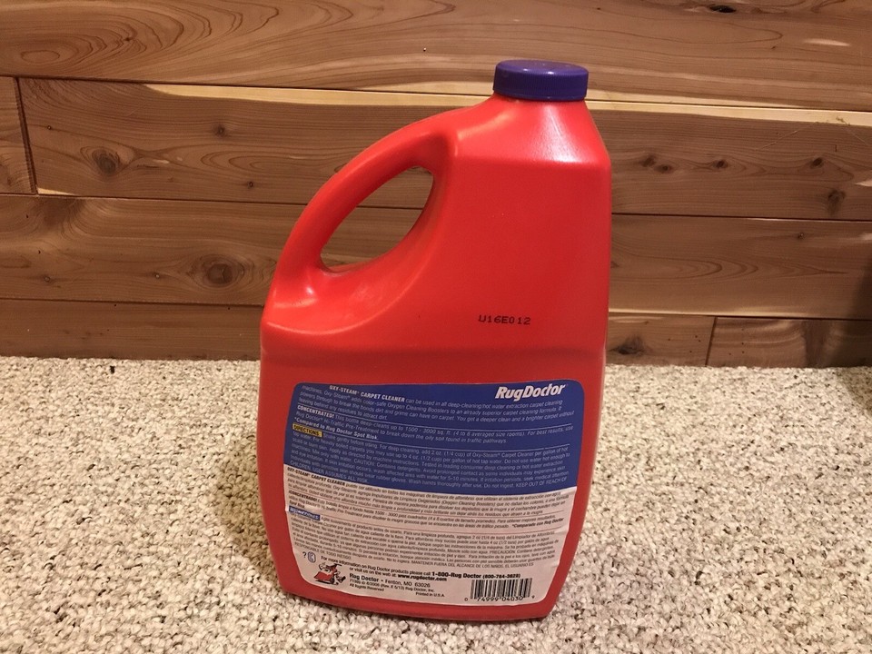 Rug Doctor 2X Carpet Shampoo Cleaner New OXYSTEAM 96oz Concentrate eBay