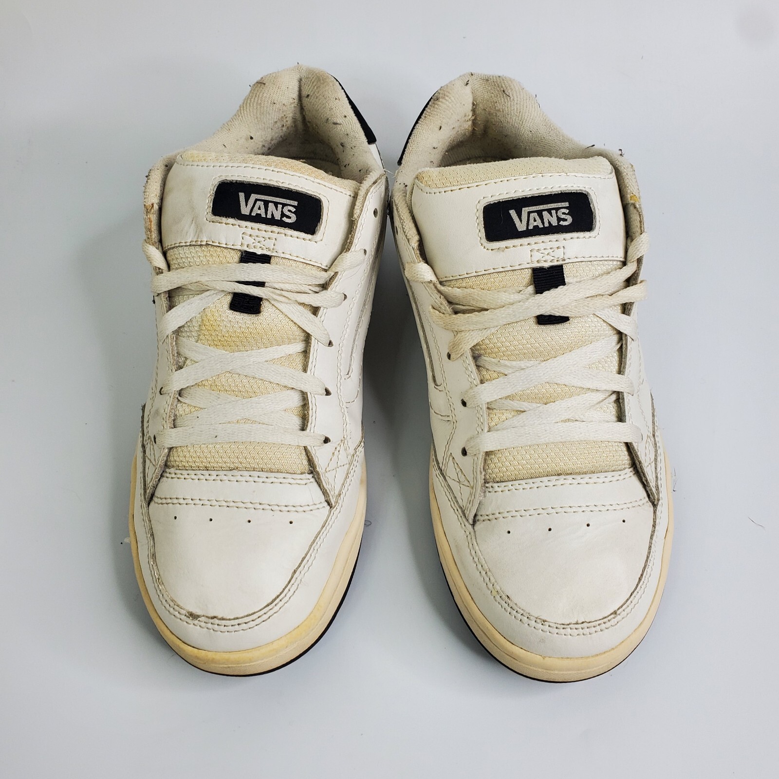 vans old skool pro classic white & black skate shoes