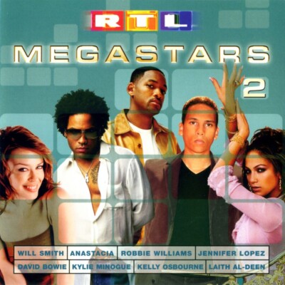 RTL Megastars 2 ° Mega Stars Vol. 2 ° Sampler Doppel-CD-Album von 2002 °