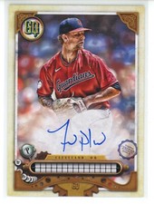 2022 Topps Gypsy Queen Missing Nameplate Auto Zach Plesac (Guardians)