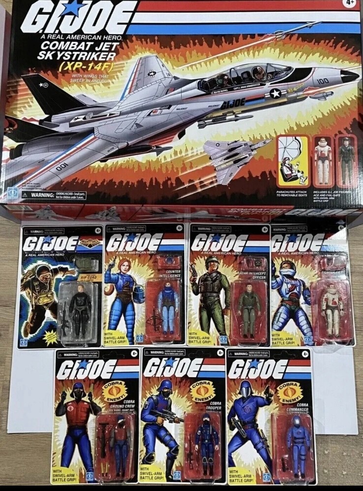 2022 GI JOE HASLAB Hasbro SKYSTRIKER SEALED Shipper ALL