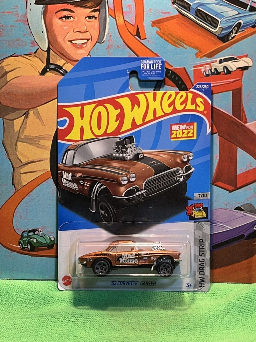 Hot Wheels 1962 Chevrolet Corvette Gasser Mad Mouse Root